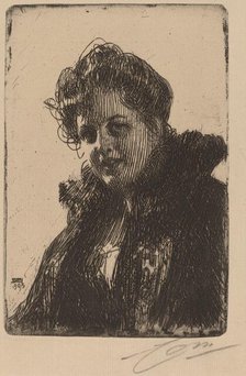 Mrs. Granberg, 1903. Creator: Anders Leonard Zorn.