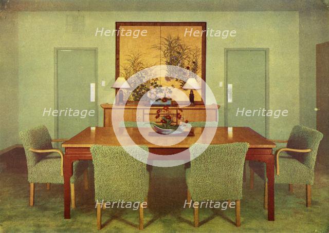'The Dining-Room - Paul T. Frankl, Beverly Hills, California', 1941 Creator: Unknown.