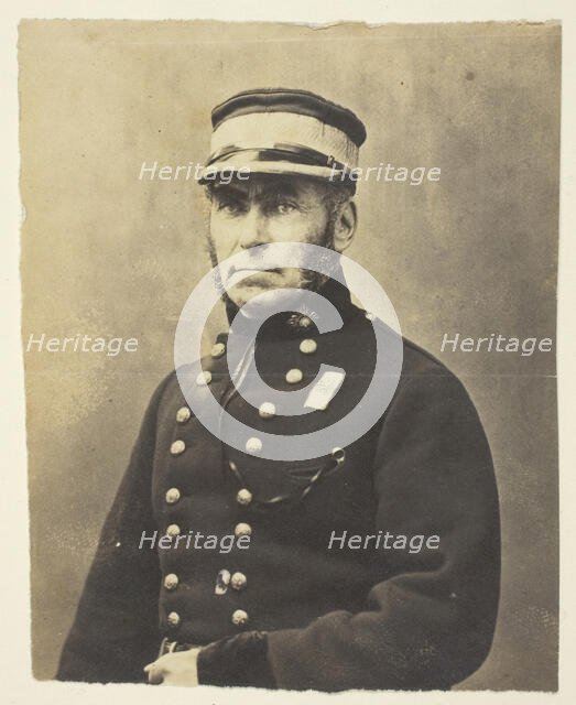 Admiral Lord Lyons, Taken in the Crimea, 1855. Creator: Roger Fenton.