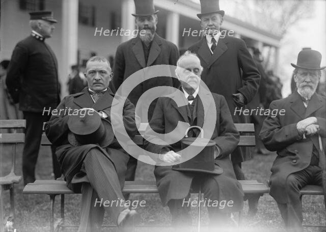 Allied Commission To U.S. At Mount Vernon, 1917. Creator: Harris & Ewing.