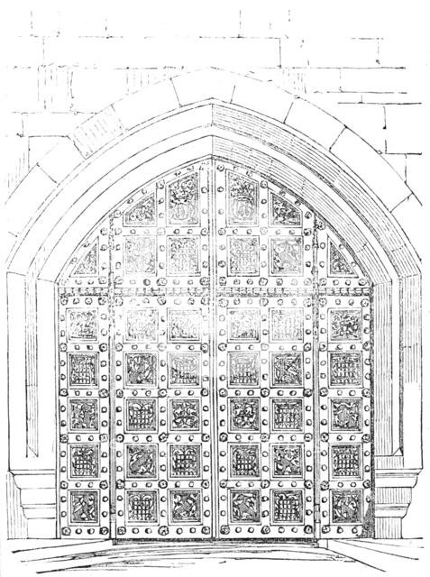 Great Gate, Victoria Tower, leading to the Royal Court, 1856.  Creator: Unknown.