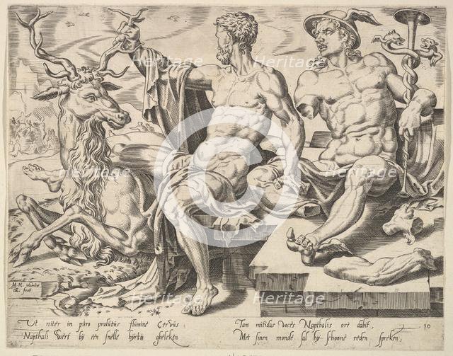 Naphtali, from the series The Twelve Patriarchs, 1550. Creator: Dirck Volkertsen Coornhert.