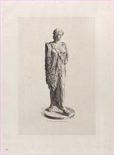 Minerva of Besançon, 1864. Creator: Jules-Ferdinand Jacquemart.