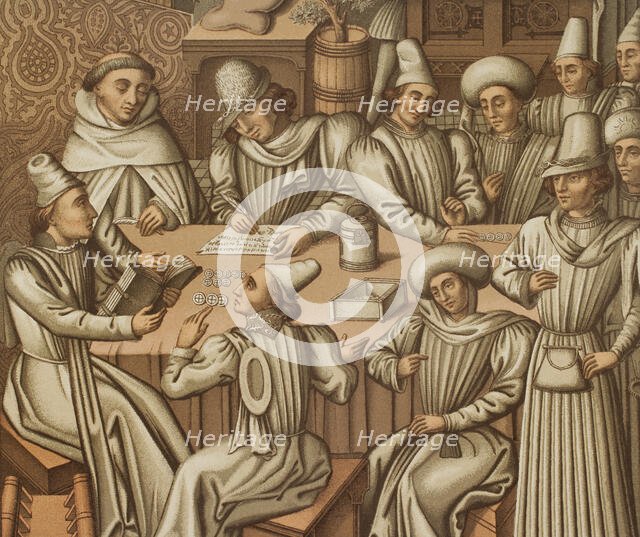 Settlement of accounts by the Brotherhood of "Charité-Dieu and Notre-Dame of the..., 1466 (1878).  Creator: Unknown.