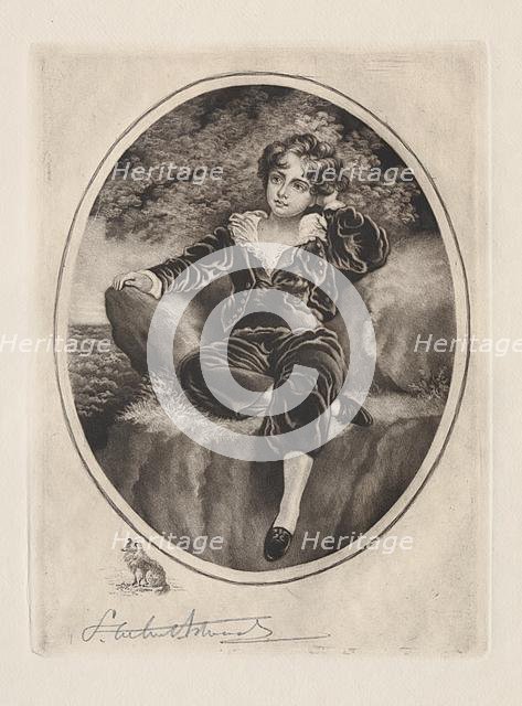 Master Lambton, 19th-20th century. Creator: Samuel Arlent-Edwards (American, 1862-1938).