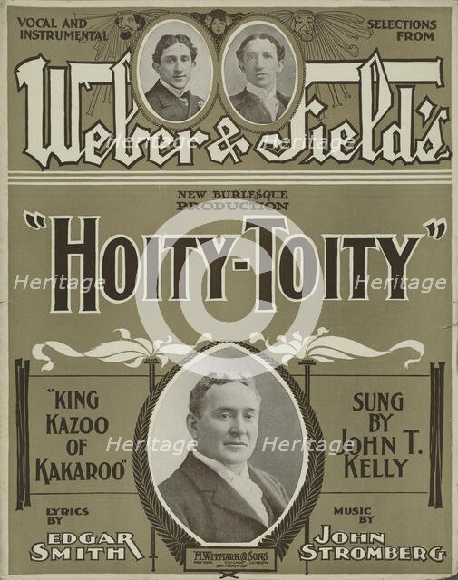 'King Kazoo of Kakaroo', 1901. Creator: Unknown.