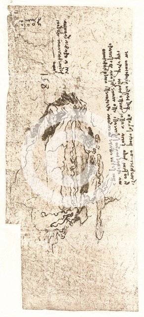 A map representing the Mediterranean Sea, c1472-c1519 (1883). Artist: Leonardo da Vinci.