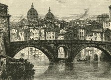 'The Fabrician Bridge, Rome', 1890. Creator: Unknown.