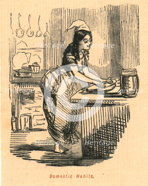 'Domestic Habits', 1897.  Creator: John Leech.