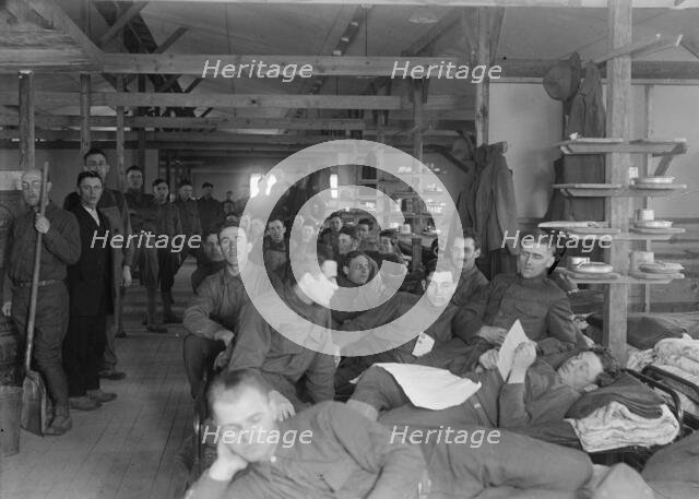 Camp Meade, Maryland - Winter Views, 1917. Creator: Harris & Ewing.
