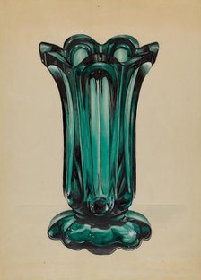 Vase, c. 1937. Creator: John Tarantino.