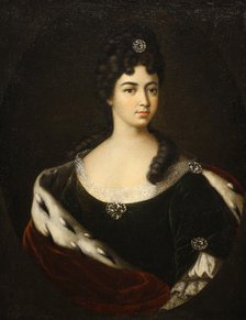 Portrait of Countess Smaragda (Maria?) Cantemir , End of 1710s-Early 1720s. Creator: Nikitin, Ivan Nikitich (1680s-after 1742).