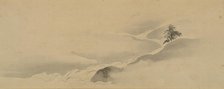 Hills in the Fog, 19th century. Creator: Unknown.