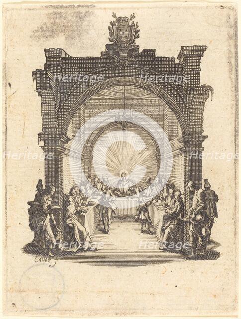 The Last Supper, c. 1624/1625. Creator: Jacques Callot.