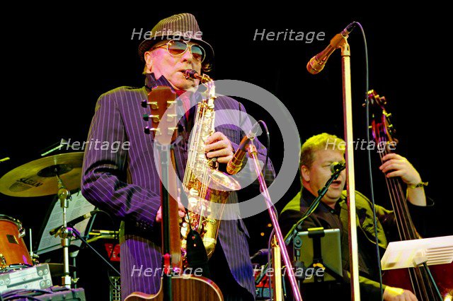 Van Morrison, Love Supreme Jazz Festival, Glynde Place, East Sussex, 2015. Artist: Brian O'Connor.