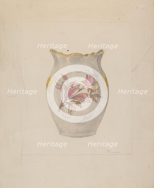 Creamer, c. 1937. Creator: Joseph Sudek.