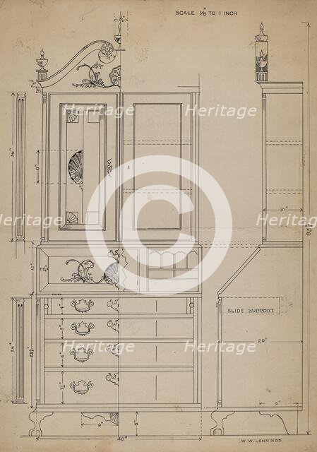 Chest, 1935/1942. Creator: Walter W. Jennings.