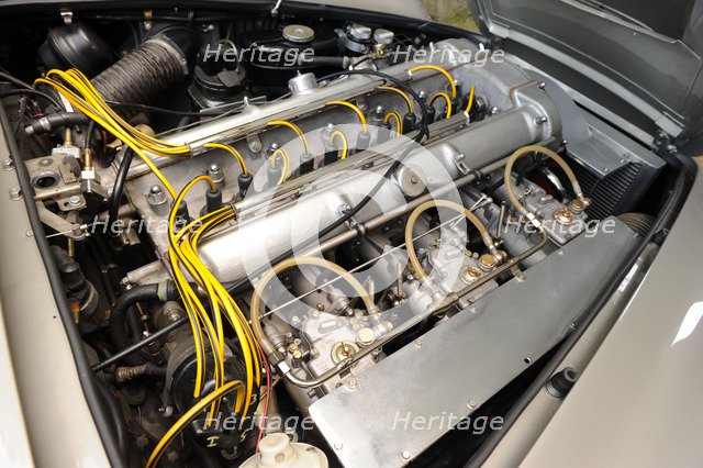 1961 Aston Martin DB4 GT Artist: Unknown.