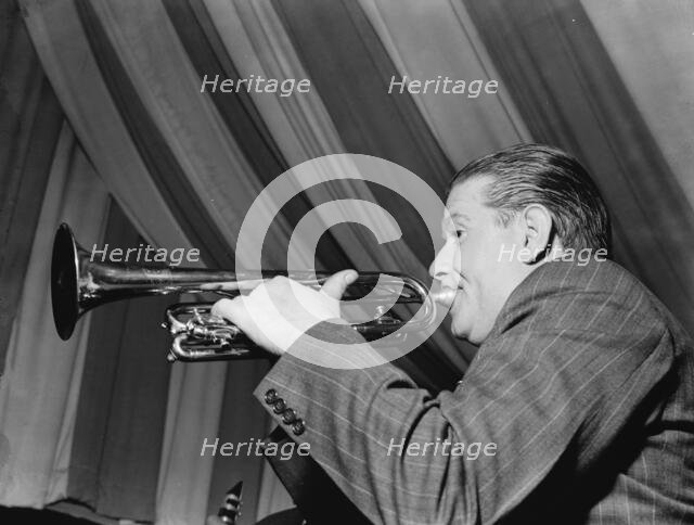 Portrait of Wild Bill Davison, Eddie Condon's, New York, N.Y., ca. June 1946. Creator: William Paul Gottlieb.