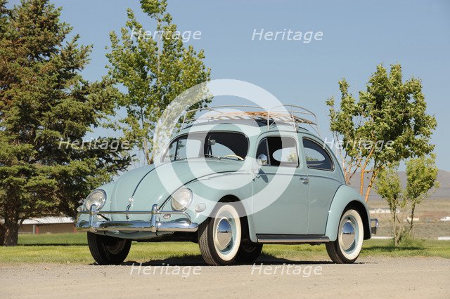 VW Beetle 1957. Artist: Simon Clay.