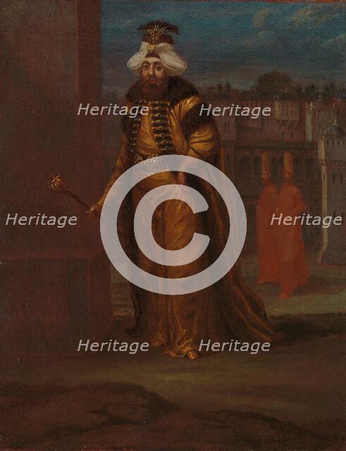 Sultan Mahmud I, c.1730-c.1737. Creator: Jean Baptiste Vanmour.