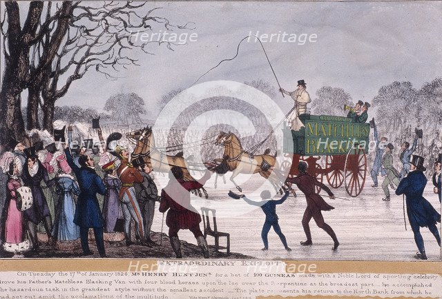 'Extraordinary Exploit', 1826. Artist: Anon