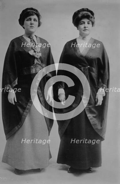 Mrs. Owens and Mrs. C.G. Moore, 1913. Creator: Bain News Service.