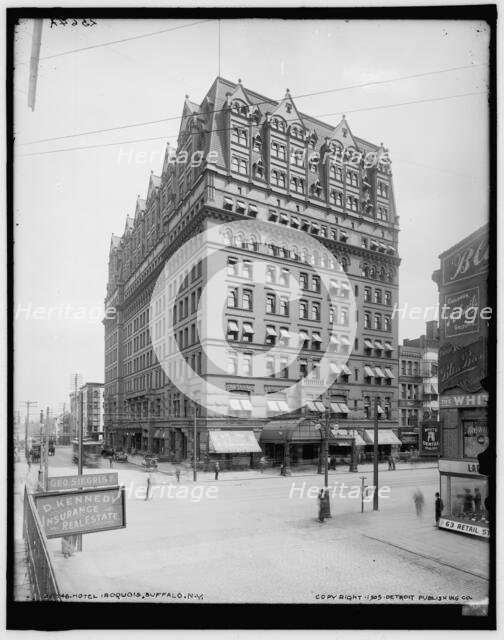 Hotel Iroquois, Buffalo, N.Y., c1905. Creator: Unknown.