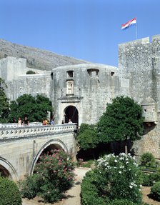 Pile Gate, Dubrovnik, Croatia.