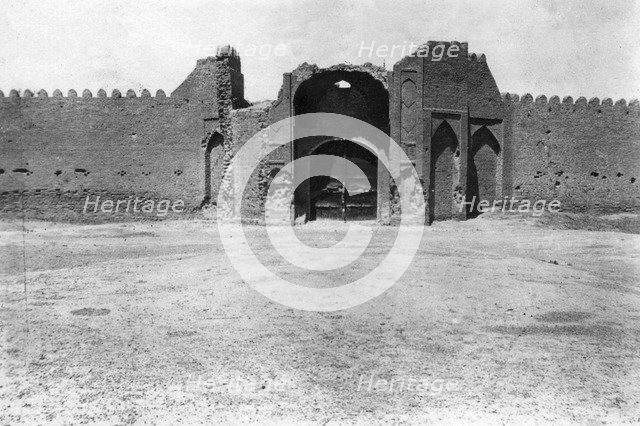 City gate, Samarra, Mesopotamia, 1918. Artist: Unknown