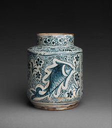Pharmacy Jar, Italian, 1400s. Creator: Unknown.