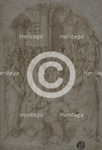 St. Catherine of Alexandria Disputing with the Doctors, n.d. Creator: Unknown.