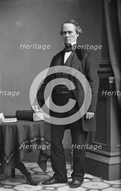 Joseph Lane of Oregon, between 1855 and 1865. Creator: Unknown.