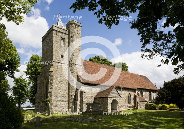 St James' Church, Cooling, Hoo Peninsula, Medway, Kent, c2014. Artist: Patricia Payne.