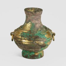 Wine Jar (Hu), Style of Western Han dynasty (206 B.C.-A.D. 9), 2nd/1st century. Creator: Unknown.