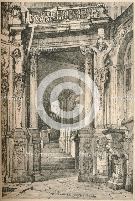 'Dresden', c1820 (1915). Artist: Samuel Prout.