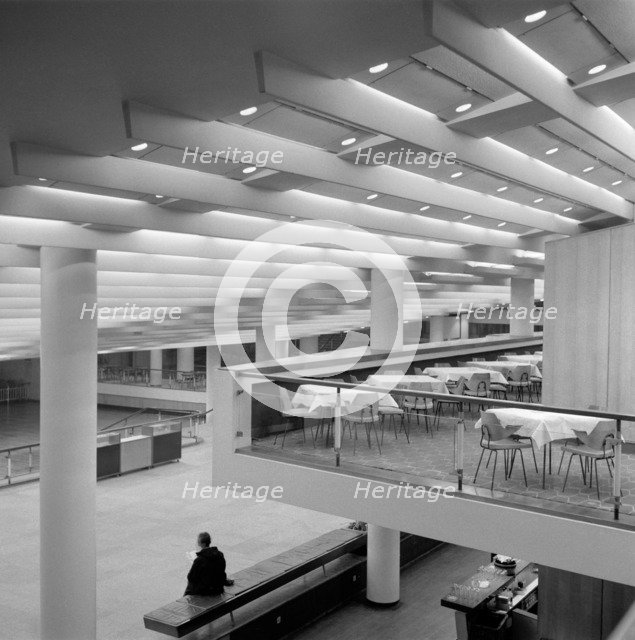 Royal Festival Hall, Belvedere Road, South Bank, Lambeth, London, c1951-1962. Artist: Eric de Maré
