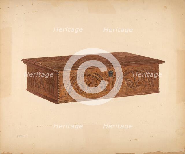 Desk Box, c. 1940. Creator: Leo Drozdoff.