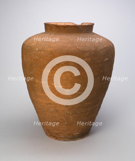 Jar, Eastern Zhou dynasty, Warring States period (480-221 B.C.), 4th/3rd century B.C. Creator: Unknown.