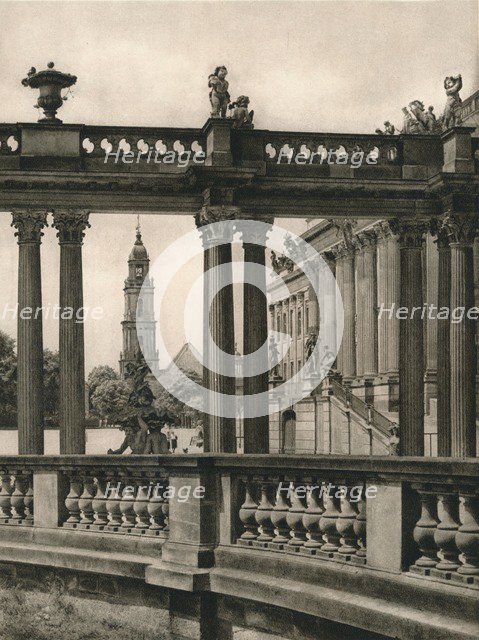 'Potsdam - Town Castle and Garrison Church', 1931. Artist: Kurt Hielscher.