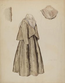 Quaker Dress, c. 1937. Creator: Lillian Causey.