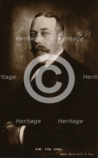 King George V (1865-1936), 1921. Artist: Unknown
