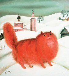 Red Cat, 1994. Artist: Khaikin, David  