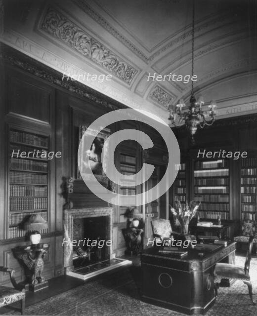 "Whitemarsh Hall," Edward Townsend Stotesbury house, Wyndmoor, Pennsylvania, 1922 or 1923. Creator: Frances Benjamin Johnston.