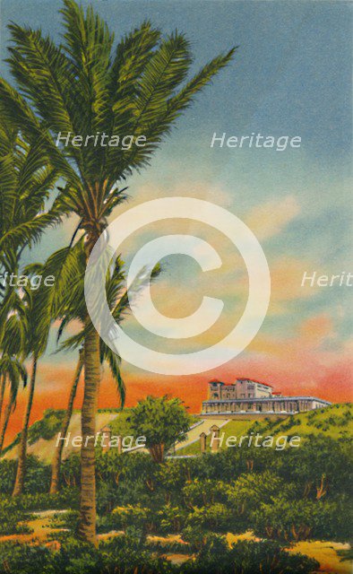 'Salgar Castle. 20 minutes from Barranquilla', c1940s. Artist: Unknown.