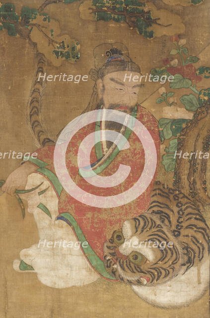 Mountain God (Sansin), 19th century. Creator: Anon.