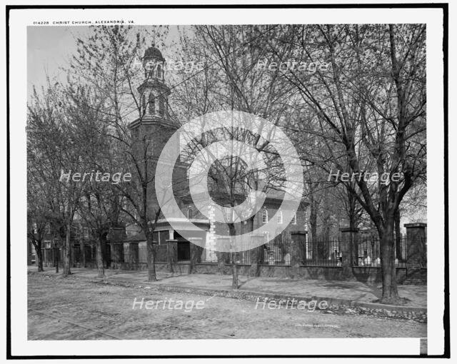 Christ Church, Alexandria, Va., c1902. Creator: William H. Jackson.