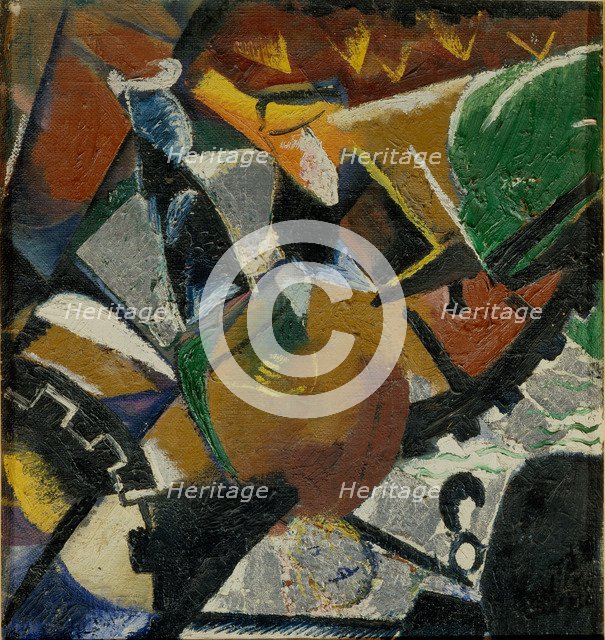 Composition, 1921. Artist: Palmov, Viktor Nikandrovich (1888-1929)