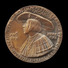 Ferdinand I, 1503-1564, Archduke of Austria 1519, Holy Roman Emperor 1556 [obverse], 1524. Creator: Unknown.
