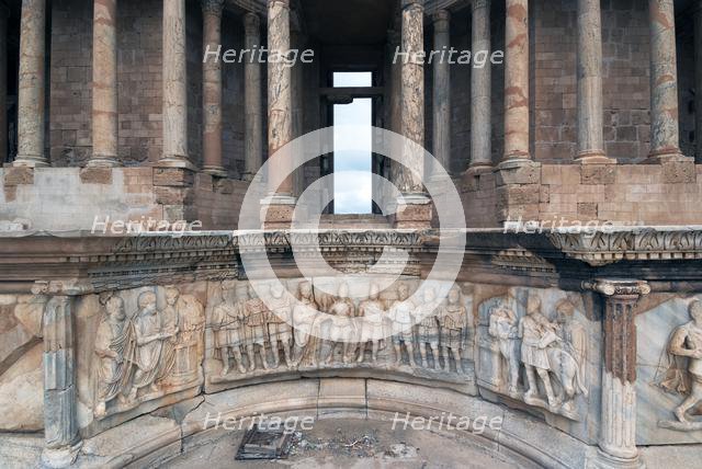 Libya, Sabratha, Theatre, 2007. Creator: Ethel Davies.